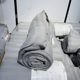 宜家国内代购  闲毯毛毯沙发毯空调毯 休闲毯 灰色 120x160 厘米