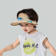 带电风扇的帽子儿童防晒帽男童太阳帽女童遮阳帽夏季宝宝空顶凉帽