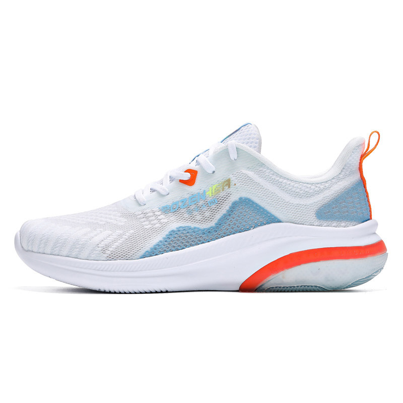 361邦弹科技男鞋运动鞋夏季网面跑鞋透气网鞋缓震防滑系带跑步鞋