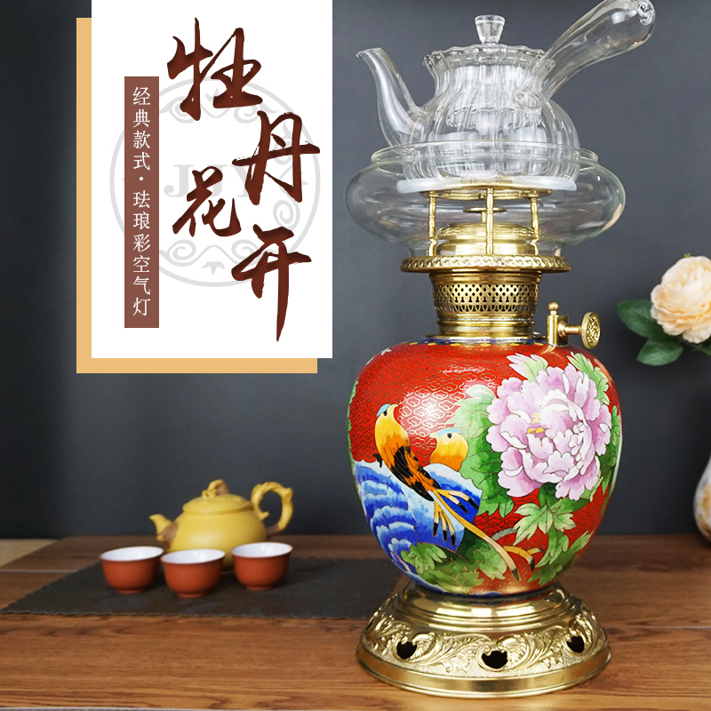爆款家家有空气灯煤油灯酥油煮茶灯烧水纯铜功夫茶具珐琅彩茶艺|msdalam kategori pinggan mangkuk, set teh, Kung Fu teh - dari Buy2taobao.com untuk memberikan perkhidmatan ejen Taobao profesional membeli