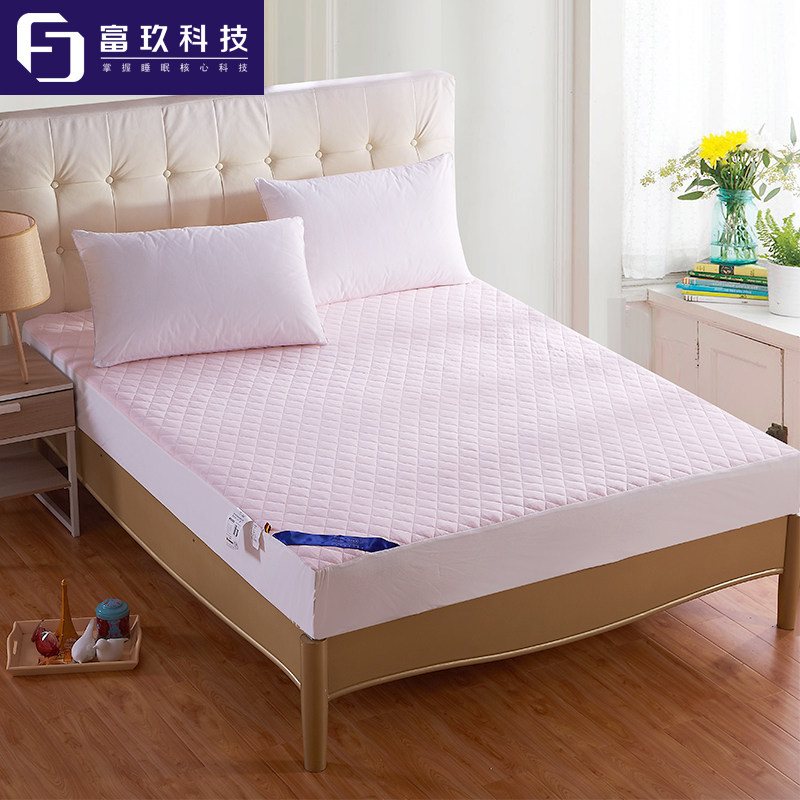 富玖 纯棉针织 保护床罩床垫席梦思1折包邮_床