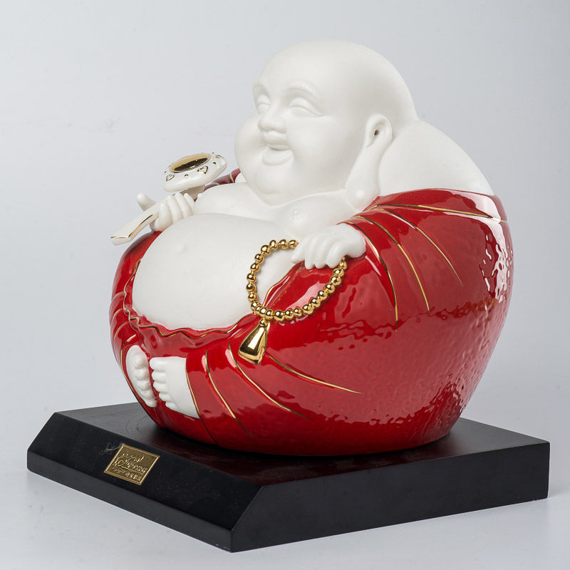 刘春生《如意佛》工艺美术大师 新年礼物 弥勒佛