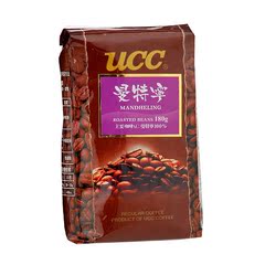 台湾正品上岛《UCC》曼特咖啡豆180g(日本原bM口)香醇可口让