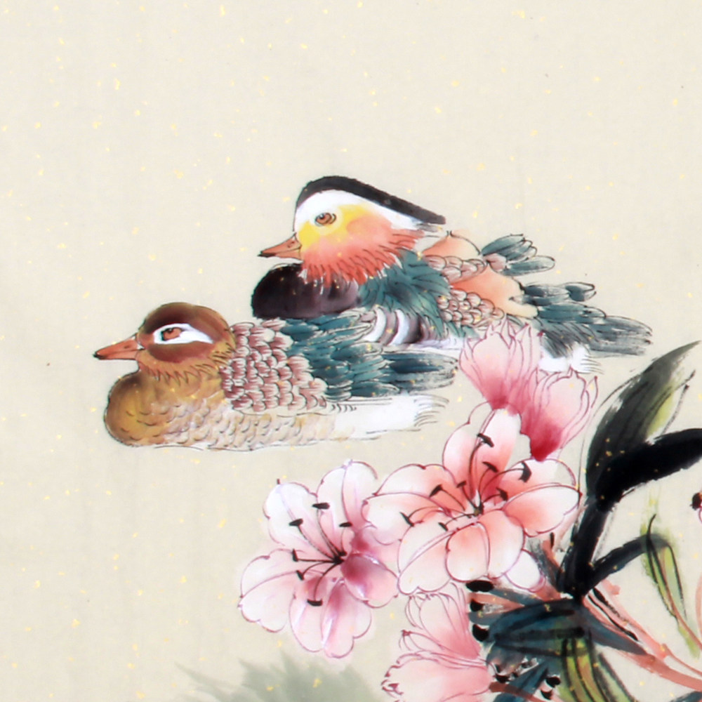 许红《精品花鸟系列 百年好合》省美协