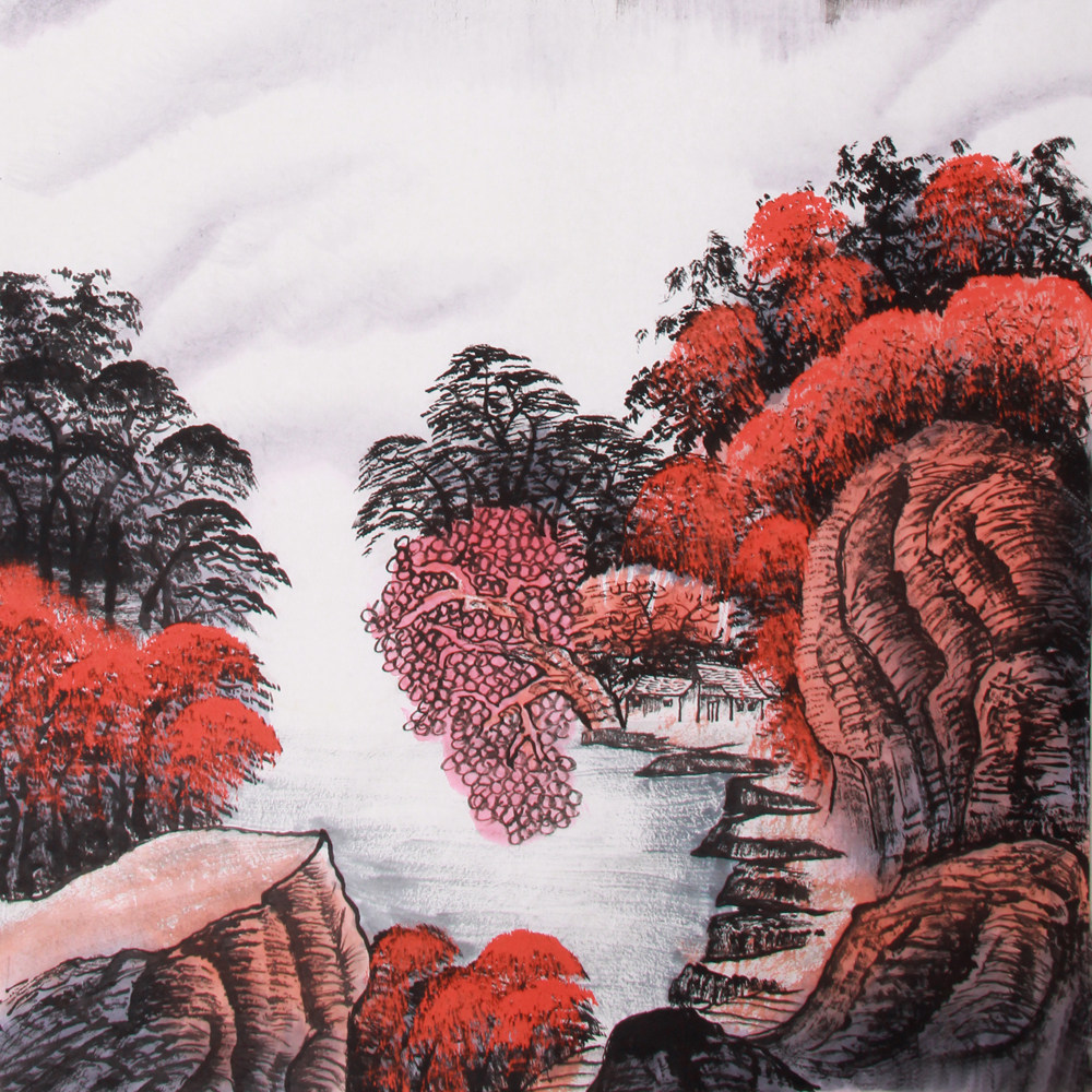 赵弘《精品山水系列 鸿运当头》