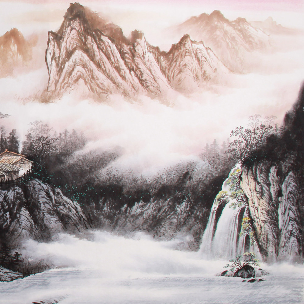 曾刚《精品山水系列小八尺》省美协