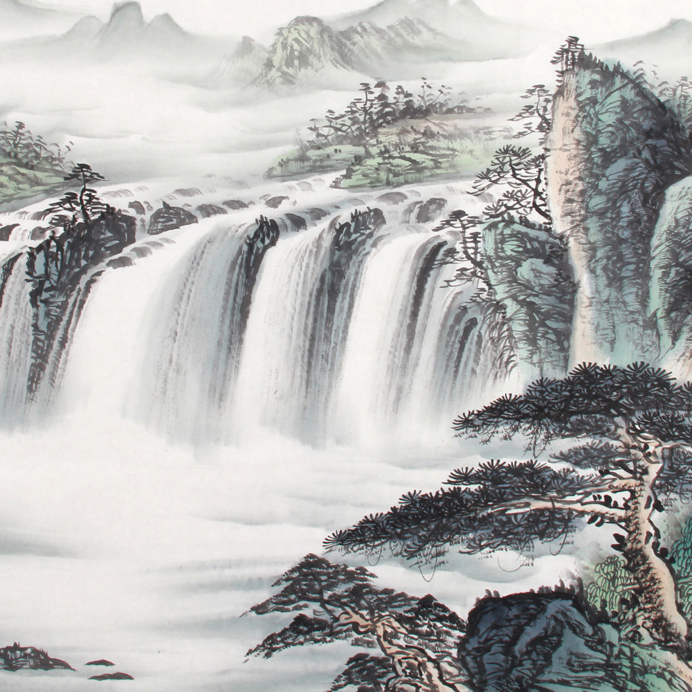 王岩《精品山水系列 江山雅韵》省美协会员