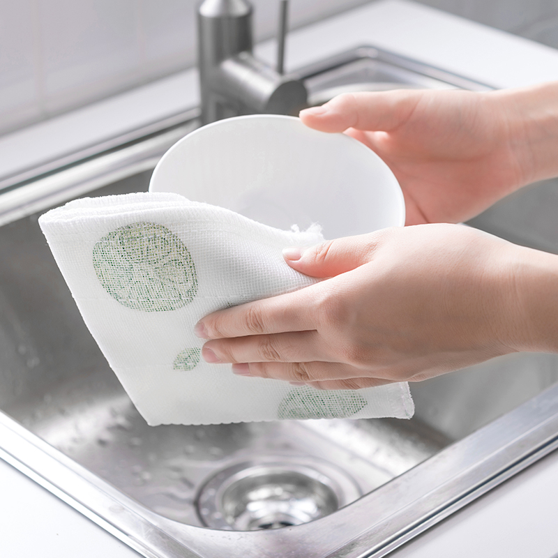 kitchen Wood fiber Dishcloth 8 thickening clean Dishcloth Grease Baijie cloth householdin the Family/Personal Cleaning Tools , Housework/Floor cleaning equipment , Scouring category - from Buy2taobao.com to provide professional Taobao agent buy service