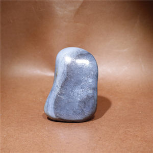 和田玉籽料原石新疆天然玉石黑白分明青花手把件192克雕刻料包邮