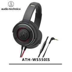 Audio Technica/铁三角 ATH-WS550IS 便携式智能手机头戴式耳机