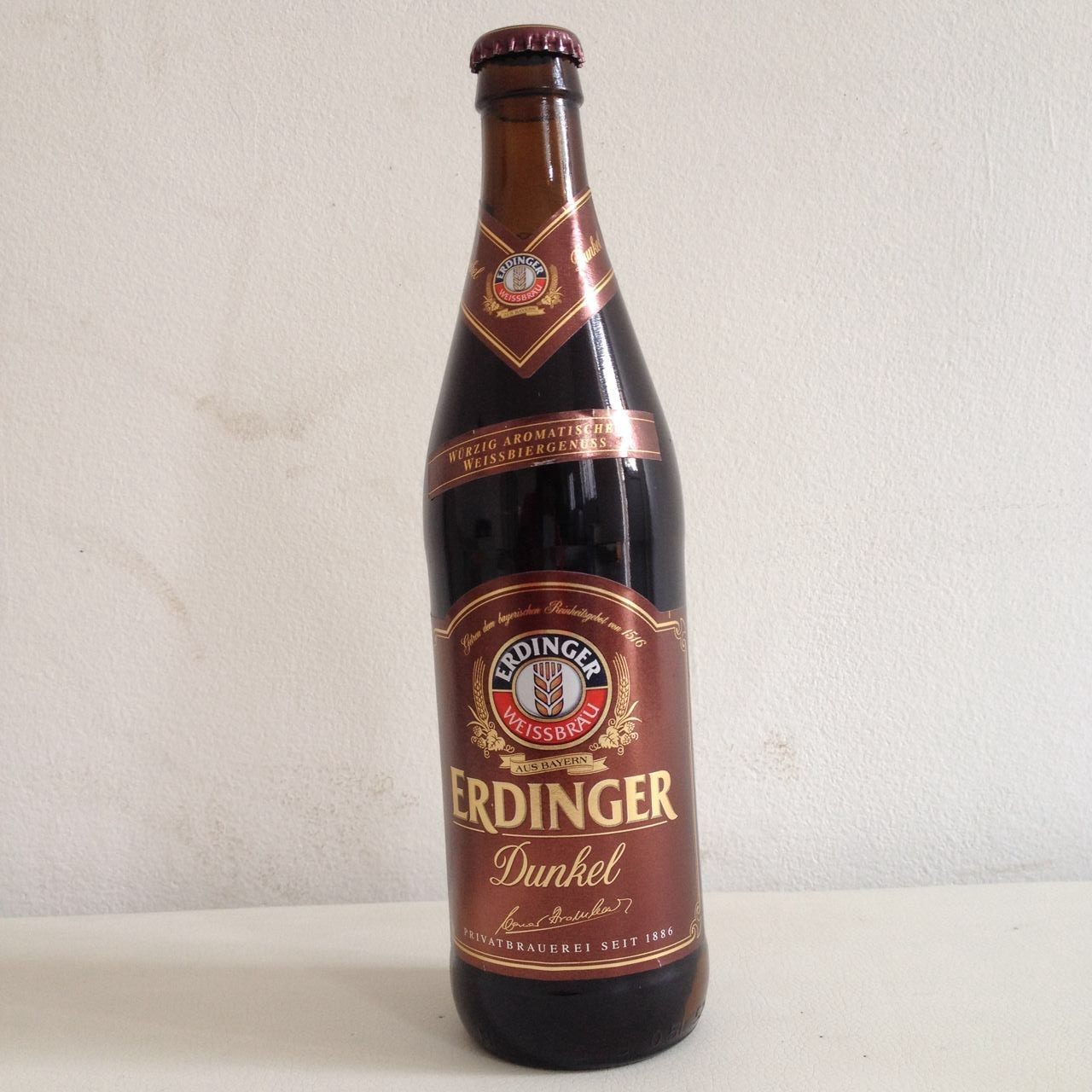 德国精酿进口erdinger艾丁格小麦黑啤酒500ml单瓶 5瓶包邮_不打折现价