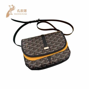 Goyard（法国）/高雅德新款女包戈雅时尚经典帆布单肩斜挎包