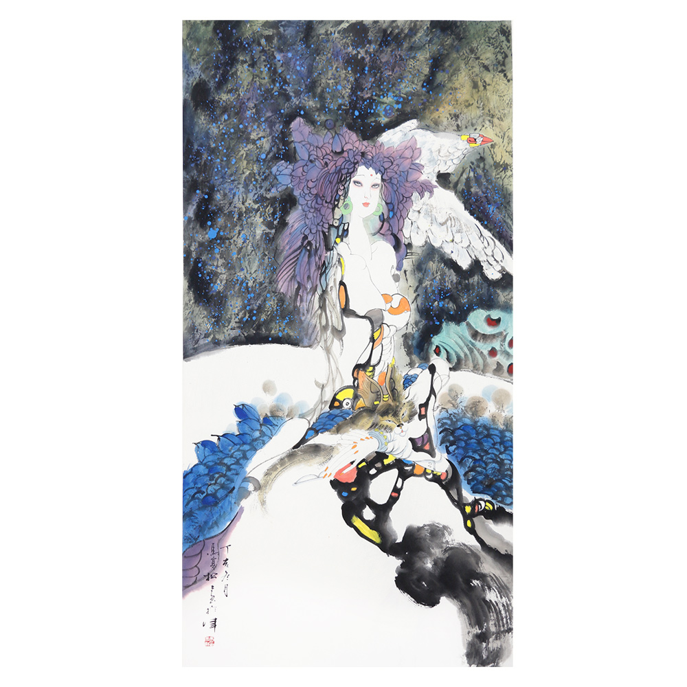 马寒松《飞舞》中国美协会员