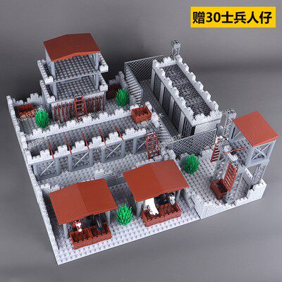 乐高积木军事基地