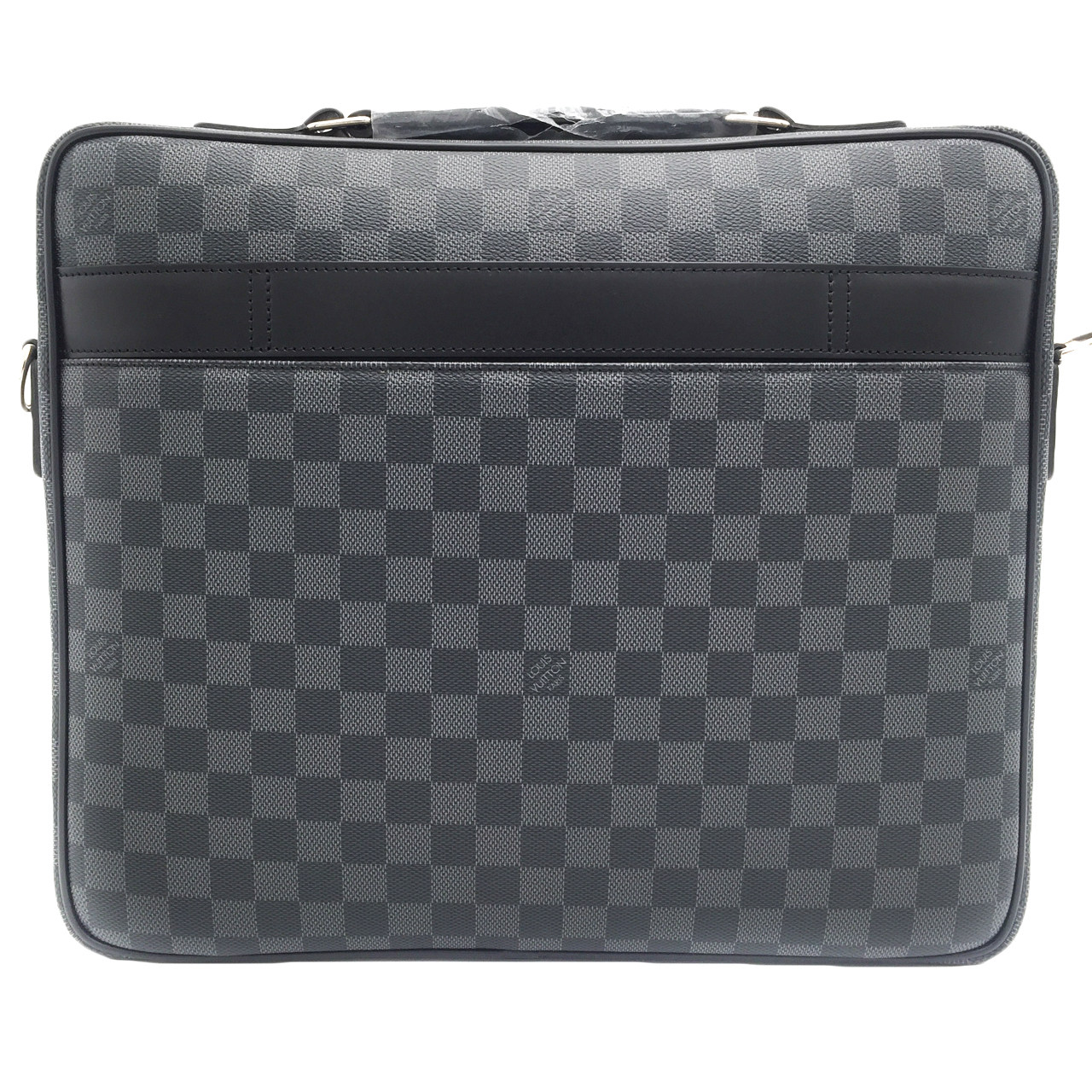 [9.9新]路易威登lv黑棋盘格 男款电脑包公文包