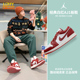 Air Jordan 1 Low经典白红AJ1男女运动休闲板鞋FJ3459-FJ3465-160