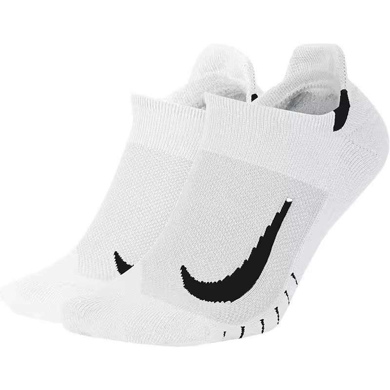 Nike耐克男女袜2024夏新款速干跑步舒适运动两双装船袜SX7554-100