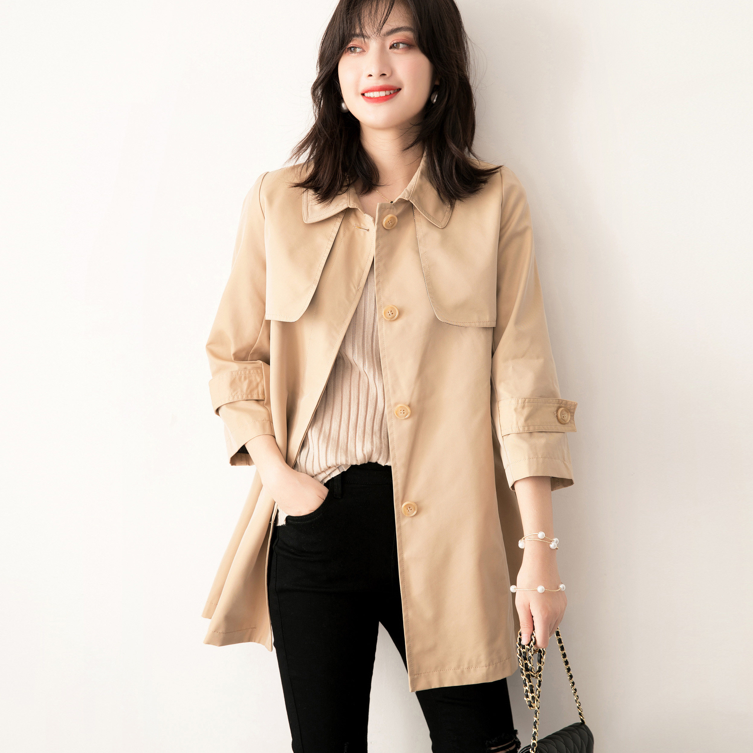 搜索"藏青色中长款风衣女"的优惠券结果页-淘宝优惠券查询系统