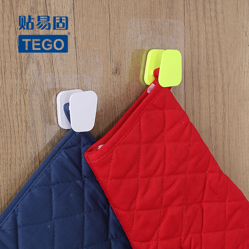 TEGO/贴易固 不等边小挂钩2个装收纳免钉无痕门后粘钩门后挂钩|ruв категории получать отделка, семьи отделка приборов, крюк/липкий крюк - от Buy2taobao.com для оказания профессиональной услуги покупки агента Taobao