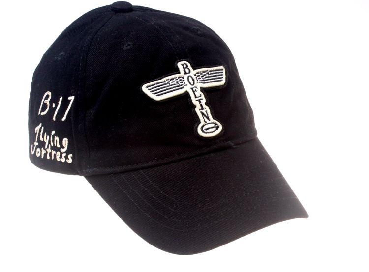 加拿大人气纪念飞机波音公司b17户外运动棒球帽黑色女士惊爆帽子