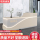 收银台简约现代奶茶店烤漆店铺小型吧台柜服装商用前台公司接待台