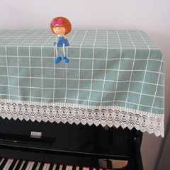 电钢琴罩欧式盖巾电子钢琴披琴罩子防尘布蕾丝加厚数码钢琴罩