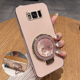 适用三星s8手机壳galaxyS8十保护硅胶套SMG9500全包防摔软壳G9550女galaxy新款加plus盖乐世曲屏ins风流沙带