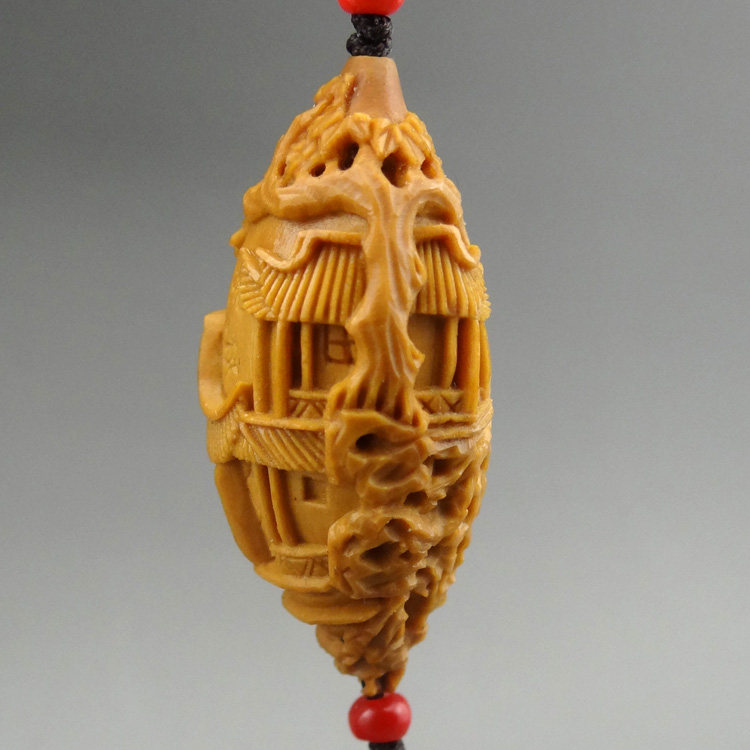 【东艺轩】核雕师姚敏作品《拙政园》