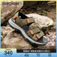 Skechers斯凯奇男鞋2025夏季新款凉鞋外穿沙滩鞋开车户外休闲凉拖