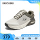 Skechers斯凯奇男鞋跑步鞋休闲运动鞋厚底减震慢跑鞋系带休闲鞋