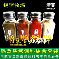 户外烧烤调料组合套装羊肉串烤肉调料撒料腌料孜然粉辣椒粉烧烤粉