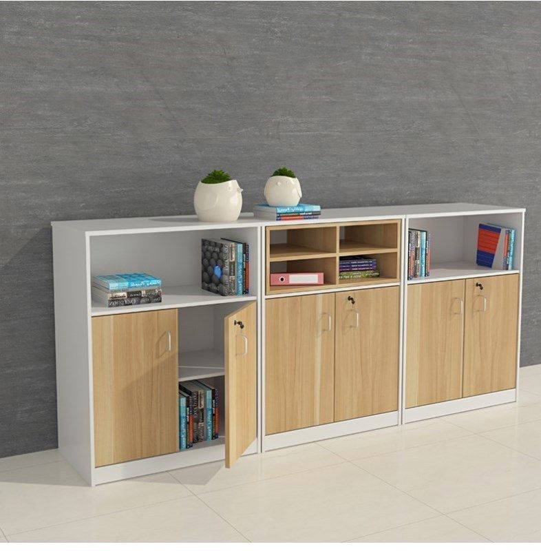 特价文件柜办公室财务员工储物档案资料柜矮柜子书柜带锁