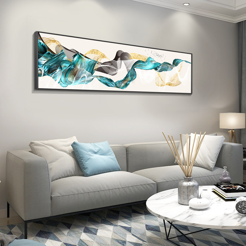 现代简约卧室床头装饰画沙发背景墙壁画卧室墙壁装饰主卧床头挂画