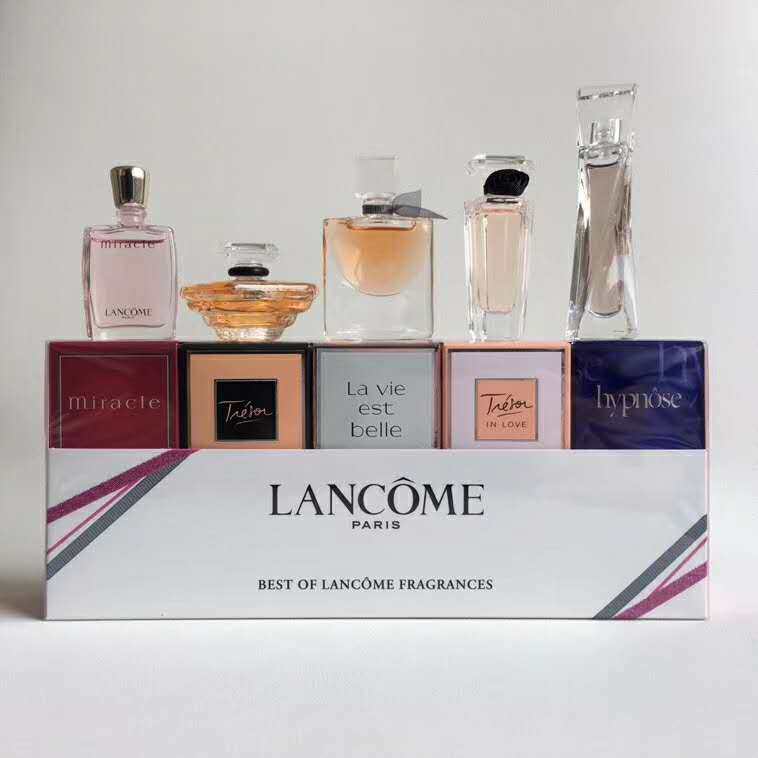 lancome兰蔻香水套装礼盒小样五件套q版香水奇迹催眠珍爱玫瑰现货
