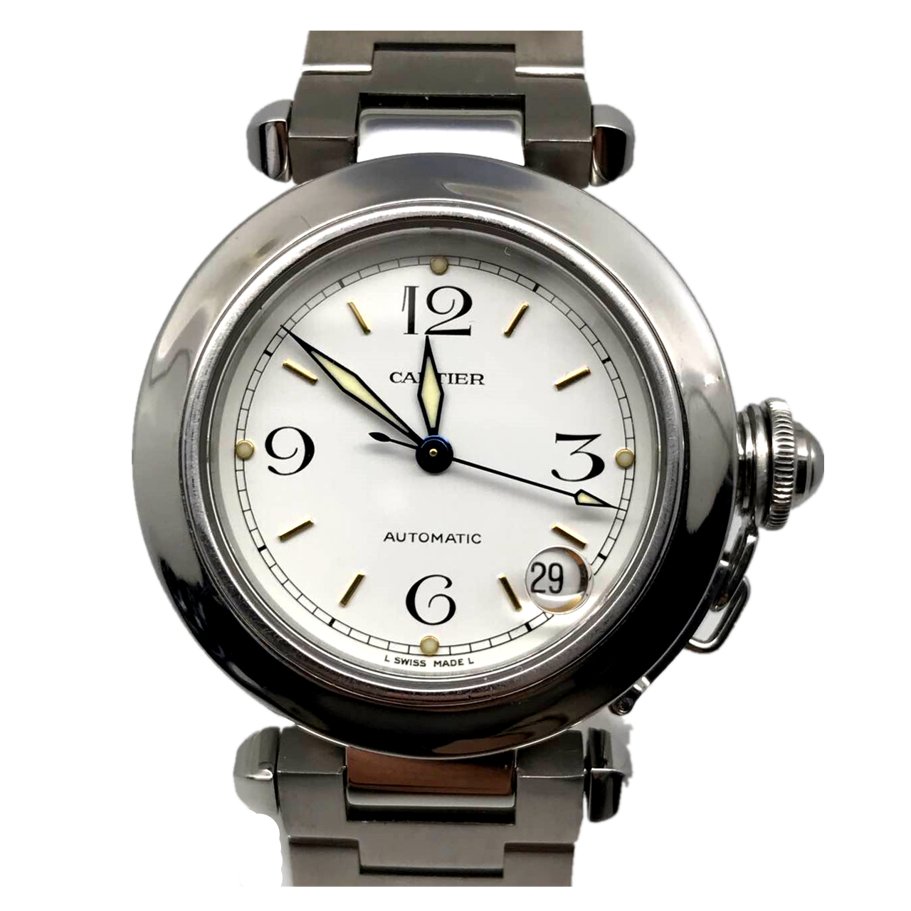 [9.0新]卡地亚cartier帕莎系列中性自动机械腕表