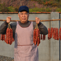 金华特产农家非烟熏香肠腊肠腊味烤肠甜味香肠年货自制广味香肠