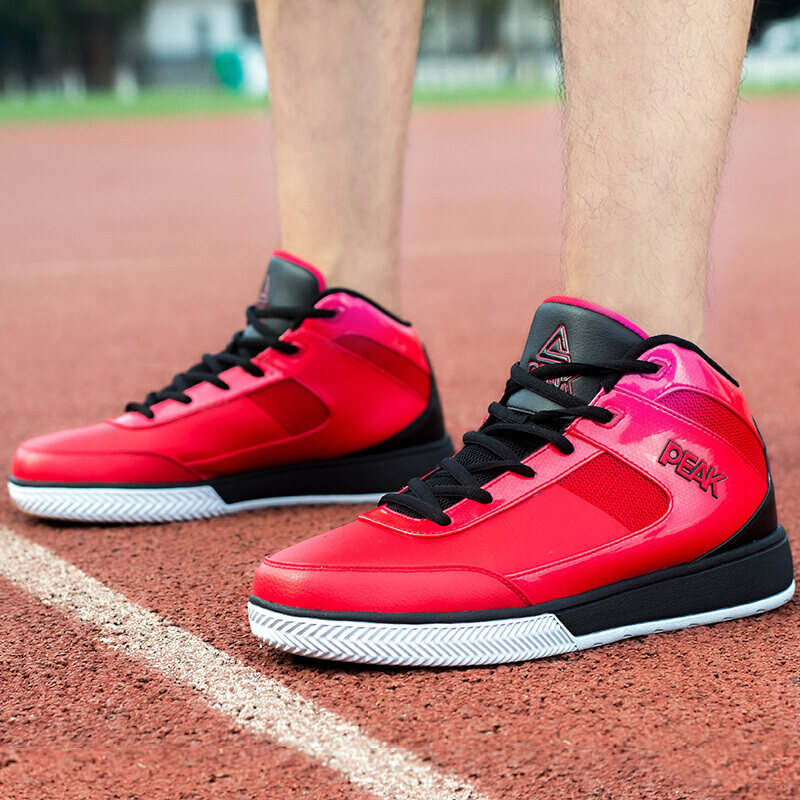 匹克篮球鞋男鞋春秋新款低帮透气学生网面运动鞋水泥地耐磨实战靴