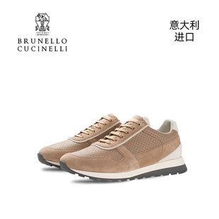 Brunello Cucinelli意大利进口休闲皮鞋男时尚百搭运动鞋KSPA289