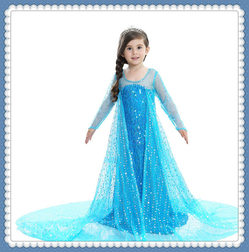 一折艾莎公主裙成人