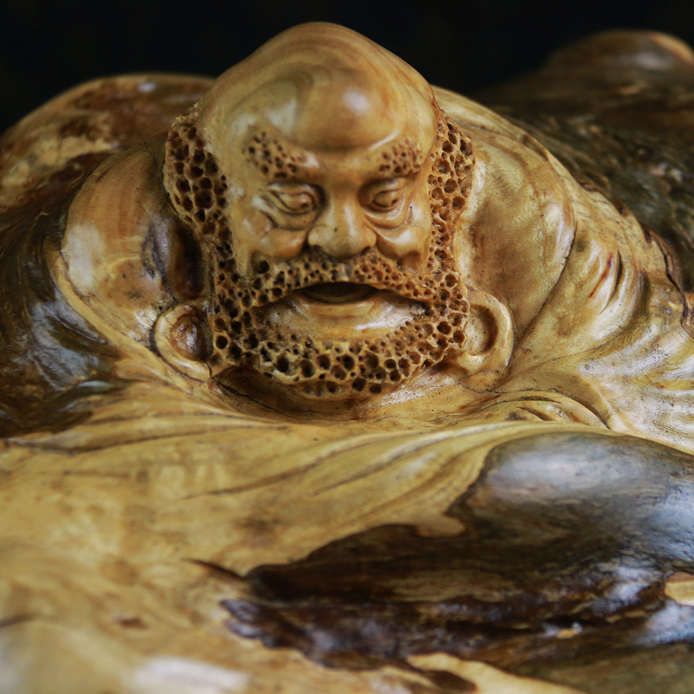 国家根艺大师吴筱阳《十八罗汉系列》材质根抱石