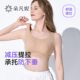朵凡妮减压提拉内衣女大胸显小防下垂收副乳全罩杯薄款聚拢文胸夏