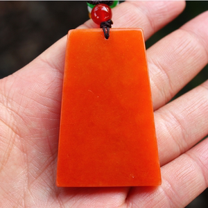 翡翠素面牌图片