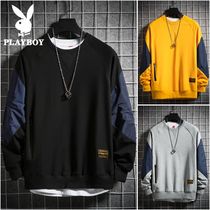 Playboy long sleeve t-shirt men's new trend brand in spring and Autumn