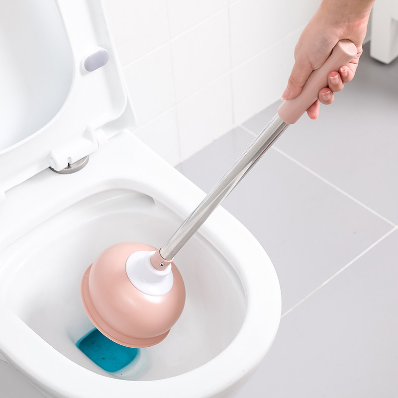 通马桶疏通器下水道管道工具家用高压气厕所马桶吸堵塞马桶抽优惠券