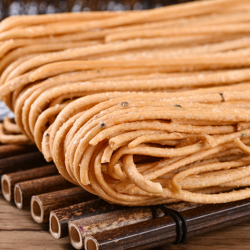 山东特产馓子单县手工油炸细馓子河南江苏安徽麻油撒子传统零食粗