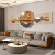 2024新款轻奢客厅装饰画现代简约沙发背景墙挂画高端大气壁画墙画