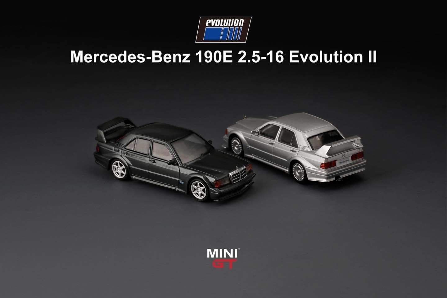 现货正版1比64minigt合金成品仿真汽车模型摆件奔驰190e骆驼收藏