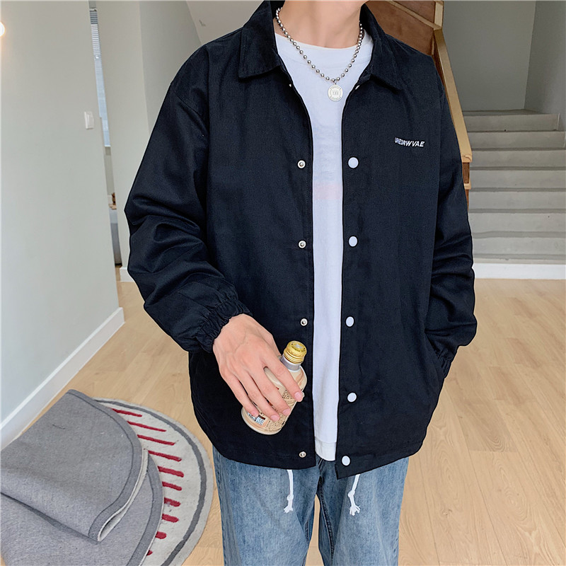 工装外套男春秋季韩版潮流帅气学生棒球服机能休闲男士夹克衫教练在类目 男装, 夹克中 - 来自Buy2taobao.com提供专业的淘宝代购服务