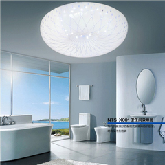 现代简约卧室灯 圆形LED吸顶灯 厨房卫生间灯具 阳台过道灯饰