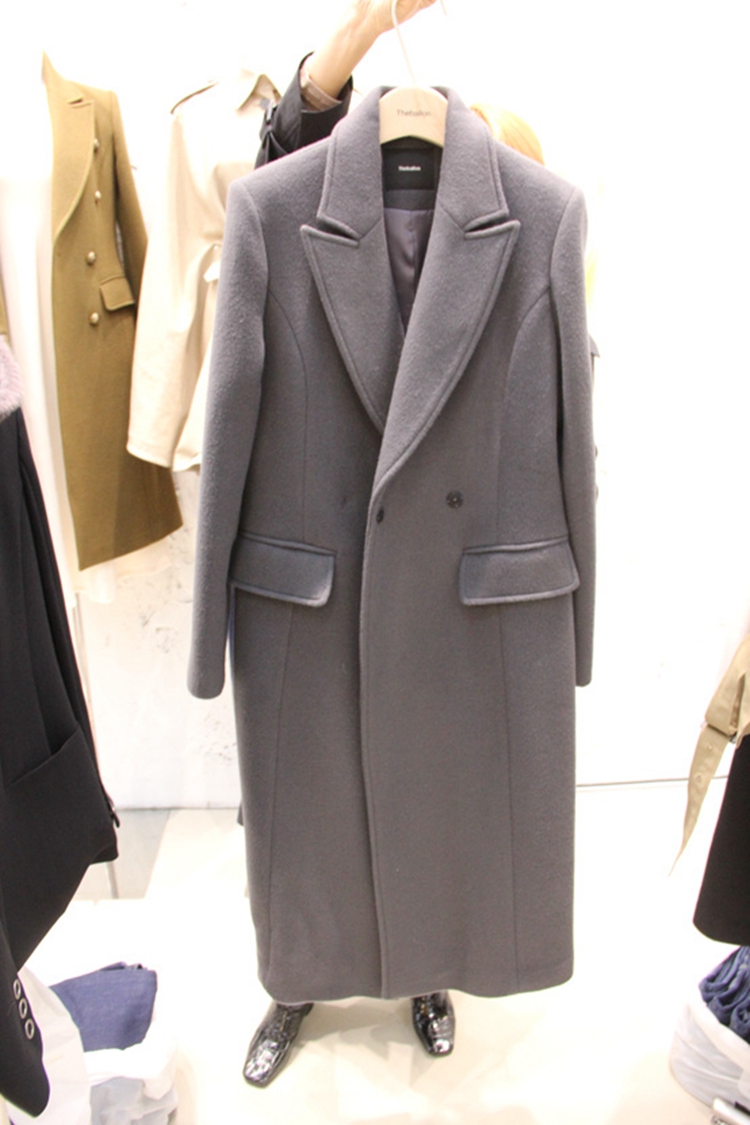 韩国东大门代购ballon 女士双排扣中长款简洁百搭大衣均码|msdalam kategori Bekalan Ibu / Ibu / Pemakanan, bersalin, kapas/Down/overcoat - dari Buy2taobao.com untuk memberikan perkhidmatan ejen Taobao profesional membeli